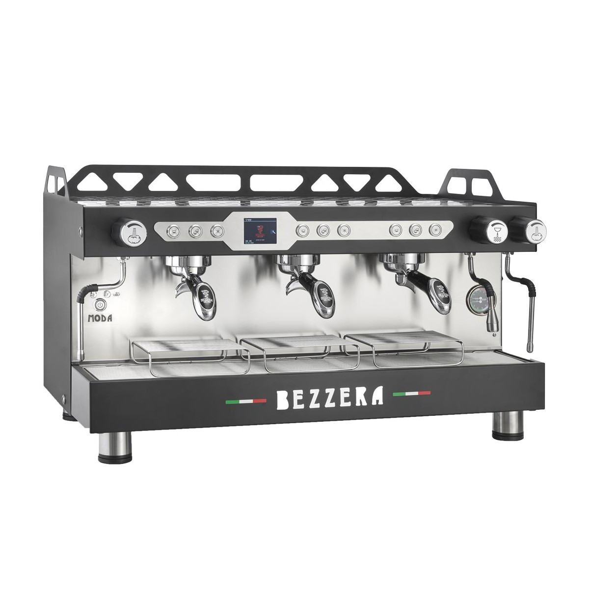 Simple Exspresso Machine Bezzera Moda 3 Group Espresso Machine PID | Apex