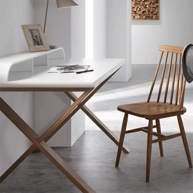 Wood Desks For Home Office Throughout Ciera White Home Office Desk Matt Top Finish Ash Wood Legs Barons Wood Desks For Home Office Throughout Ciera White Home Office Desk Matt Top Finish Ash Wood Legs Barons