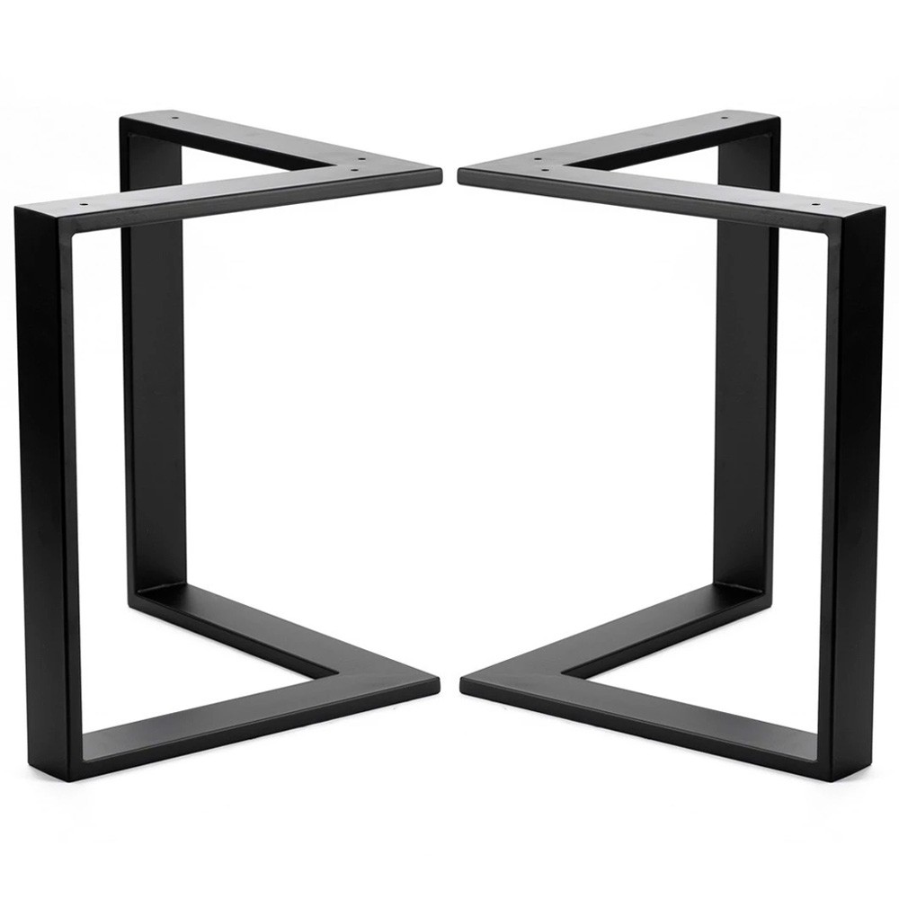 Chevron Heavy Duty Table Legs Set Of 2 Apex