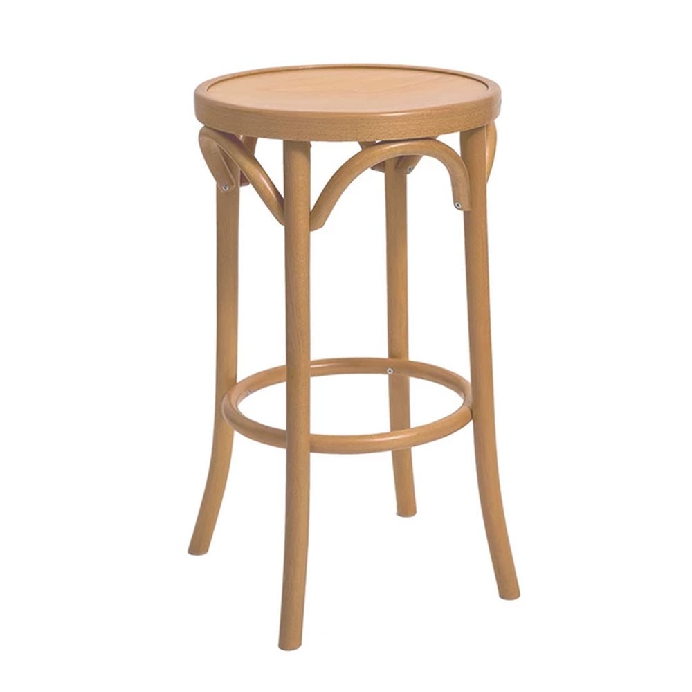 Bentwood Stacking Stool In Wenge