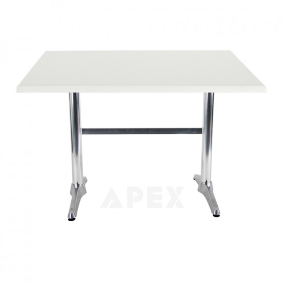 Aida Aluminium Indoor Outdoor Twin Bar Pedestal Table