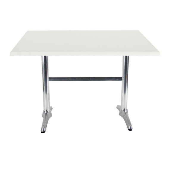 Aida Aluminium Indoor Outdoor Twin Pedestal Table