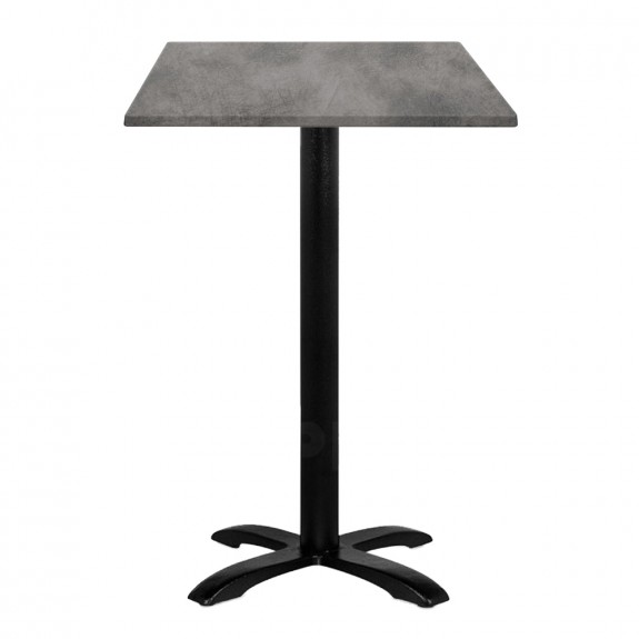 Aida Aluminium Indoor Outdoor Bar Height Pedestal Table 