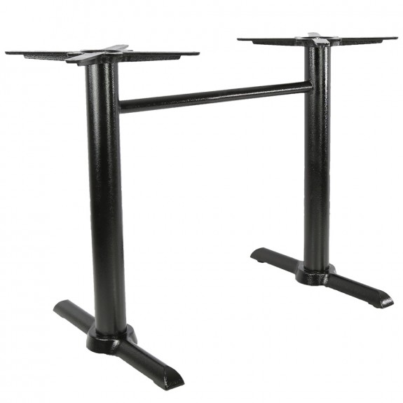 Amara Outdoor Cast Iron Twin Table Base