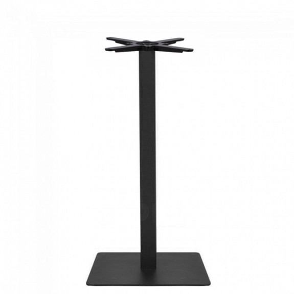 Annick Dry Bar Square Black Steel Table Base 450