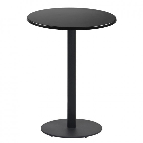 Annick Round Dry Bar Table Disc Base
