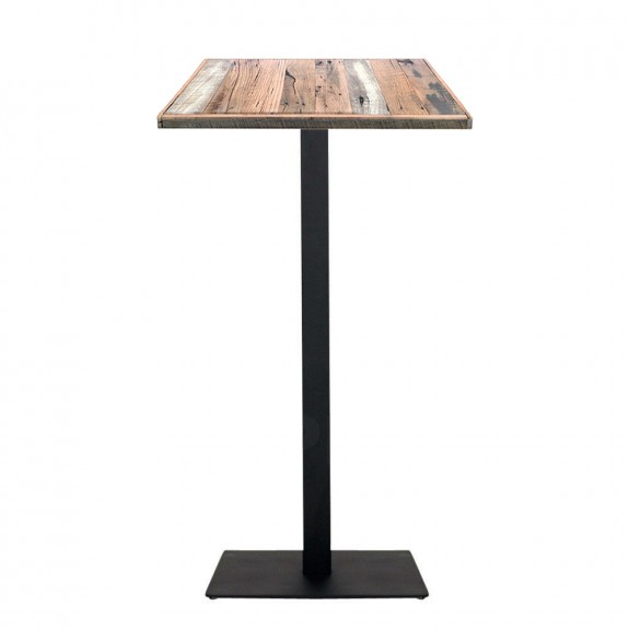 Annick Rustic Industrial Bar Table