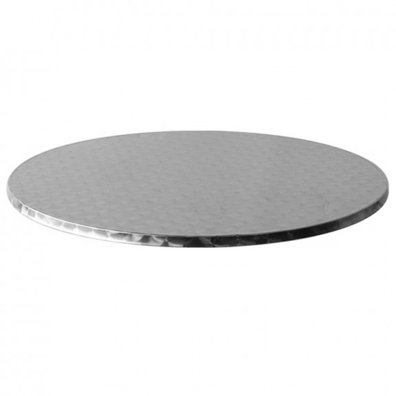 Aria Inox Round Stainless Steel Outdoor Table Top 60cm