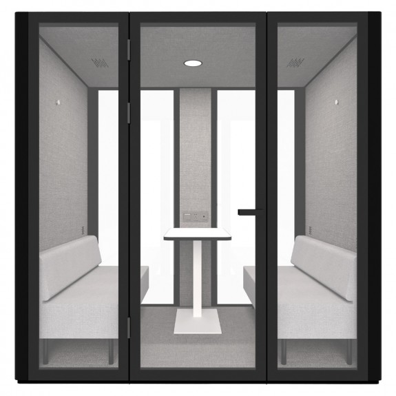 B.Quiet 4 Person Meeting Acoustic Pod