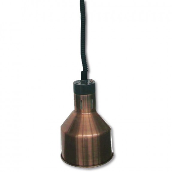 Benchstar Pull Down Heat Lamp Antique Copper HYWAL04