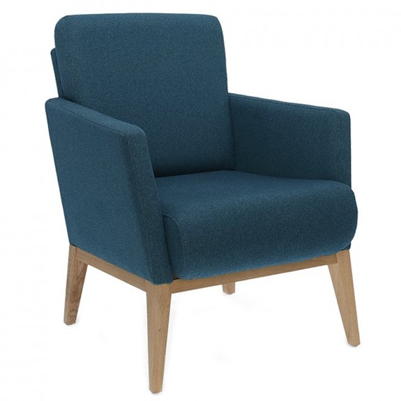Bentwood Upholstered Arm Chair B-1430
