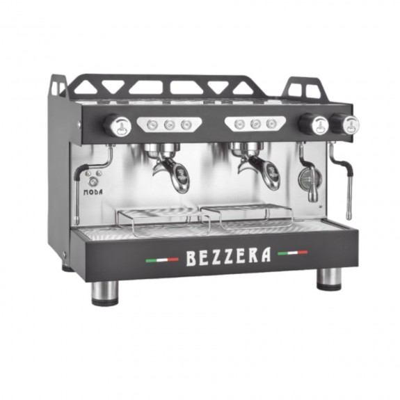 Bezzera Moda De 2 Group Espresso Machine Black MODADE2B