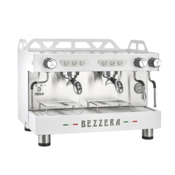 Bezzera Moda De 2 Group Espresso Machine White MODADE2W