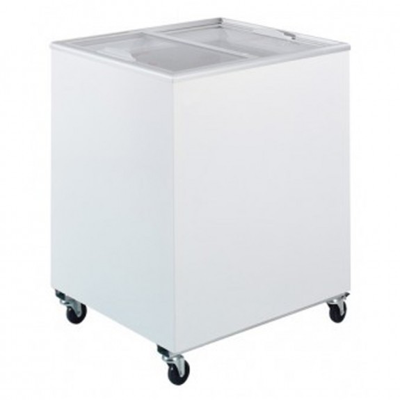 Bromic 191L Durable PVC Chest Freezer with Sliding Glass Lids CF0200FTFG