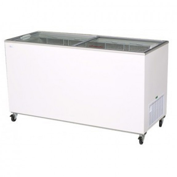 Bromic 491L Durable PVC Chest Freezer with Sliding Glass Lids CF0500FTFG