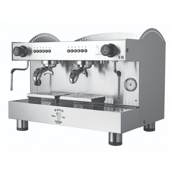 BZB2016S2DE FED BEZZERA PROFESSIONAL ESPRESSO MACHINE - BZB2016S2DE