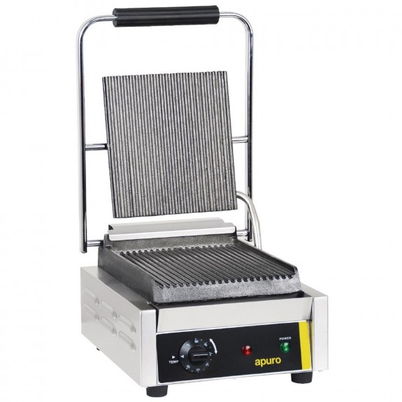 CD474-A Apuro Bistro Single Contact Grill - AUS PLUG