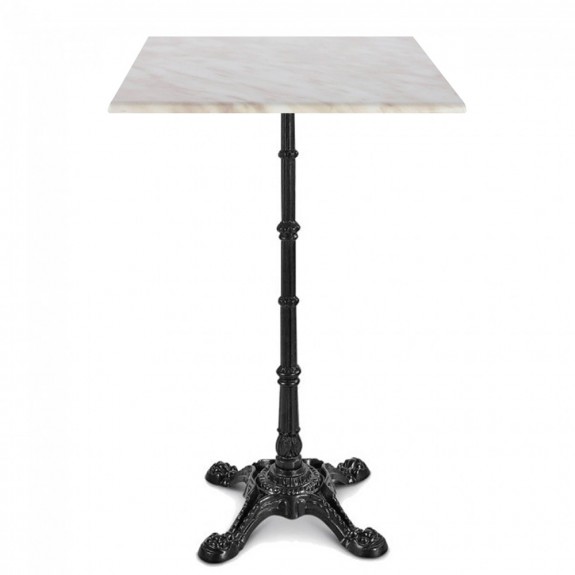 Celestine Bar Height Table Classic Black Cast Iron Base