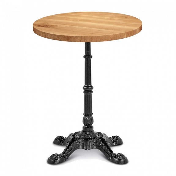 Celestine Round Oak Cafe Table