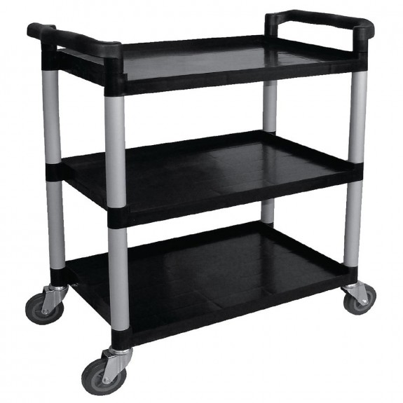 CF740 Vogue 35mm deep Cutting Board Table Stainless Steel - 500x500x900mm (Solid bottom shelf)