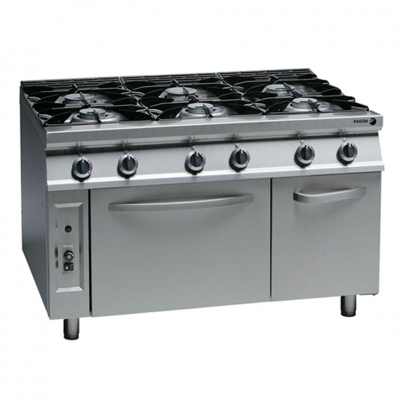 CG9-61H FED Fagor 900 series natural Gas 6 Burner CG9-61H