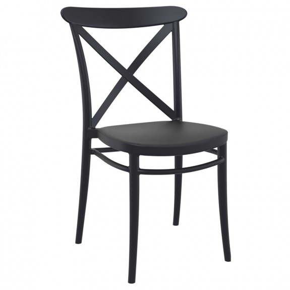 Cross Back Outdoor Chair
