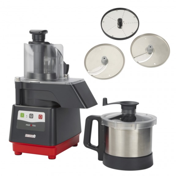 DITO SAMA PREP4YOU Combination Cutter/Sliver 1 Speed 3.6L Stainless Steel Bowl P4U-PS301S3