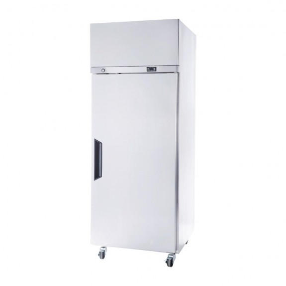 DW974 Williams Topaz Single Door Stainless Steel Upright Storage Freezer