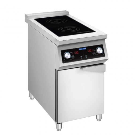 Electmax 700 Series Induction 2-Burner Cooker with Door - EIC400