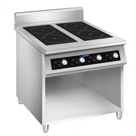 Electmax 900 Series Induction 4 Burner Cooker with Splashback EIC9-800P