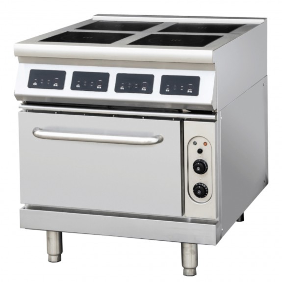 Electmax Induction 4 Burner Cooker with Convection Oven - IC9-4B