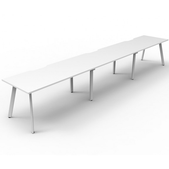 Eternity 3 Person Single Sided Workstation No Screen D-ELS3P1275 NW/WS-3600
