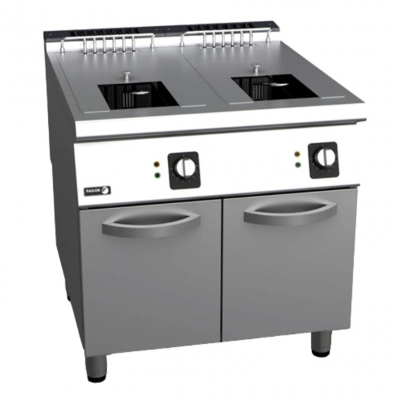 Fagor Kore 900 Electric Fryer with 2x21L Tank and 4 Baskers F-E9221