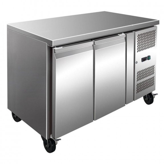 Thermaster S/S Two Door Bench Freezer 260L FE2100BT