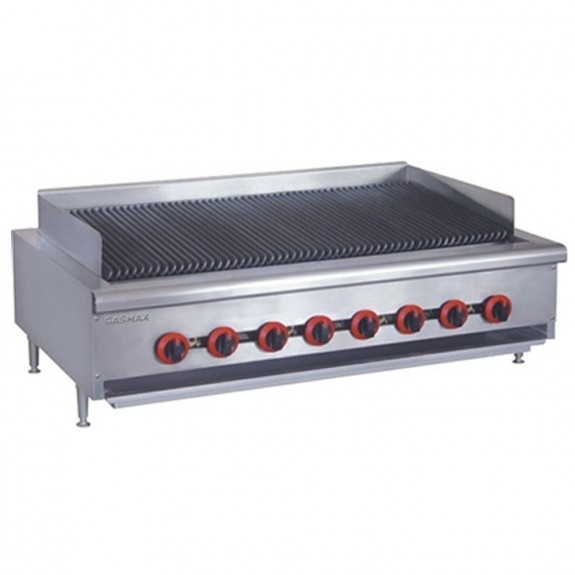 FED Natural Gas 8 Burner Char Grill Top QR-48E