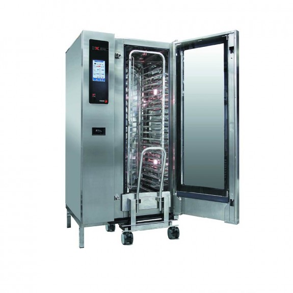 FED Fagor Advanced Plus Gas 20 Trays Touch Screen Control Combi Oven With Cleaning System - APG-201