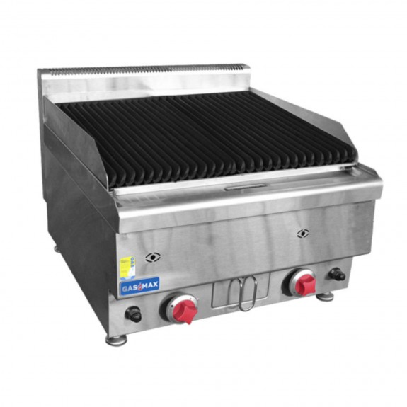 Gasmax Benchtop 2 LPG Burner Chargrill - JUS-TRH60ELPG