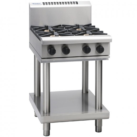 GE858-P Waldorf 600mm Gas Cooktop with 4x Burners On Leg Stand - LPG / Propane