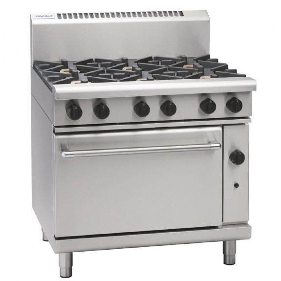 GE868-P Waldorf 900mm Gas 6x Burner Static Range - LPG / Propane