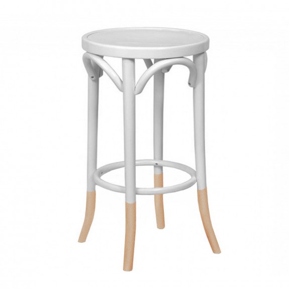 Genuine Bentwood Kitchen Counter Stool with Natural Socks