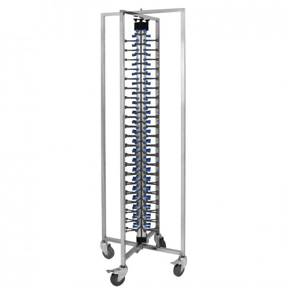 GK978 Vogue Mobile Plate Rack for 84 Plates