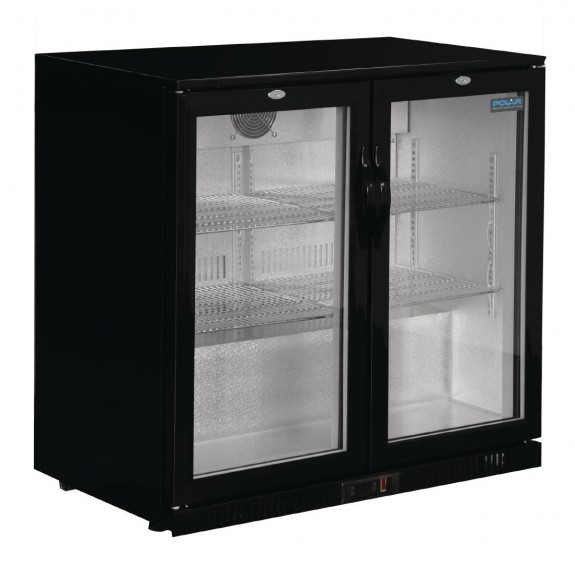 GL012-A Polar G-Series Back Bar Cooler with Hinged Doors 198 Litre