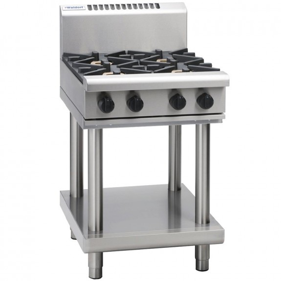 GR887-N Waldorf By Moffat 600mm Gas Cooktop w/600mm Griddle On Leg Stand - Natural Gas