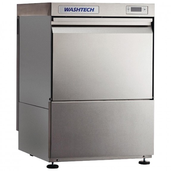 GR907 Washtech Professional Undercounter Dishwasher Digital Conts 500mm Rack