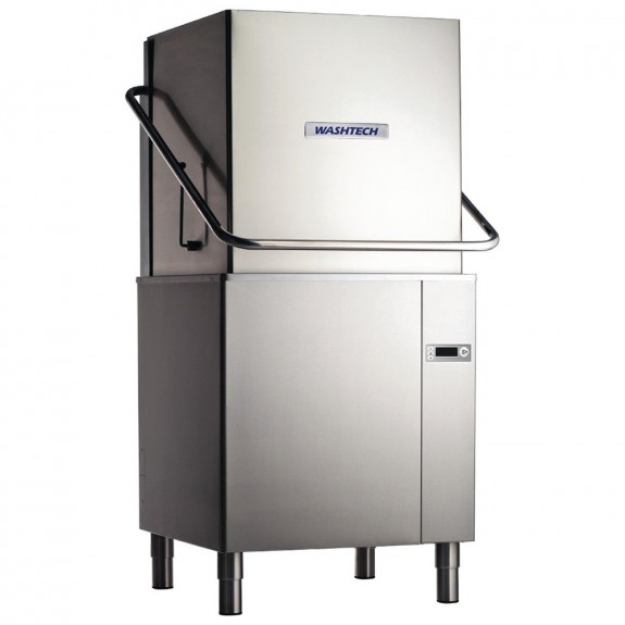GR909 Washtech High Performance Pass-Through Dishwasher Digital Controls 500mm Rack
