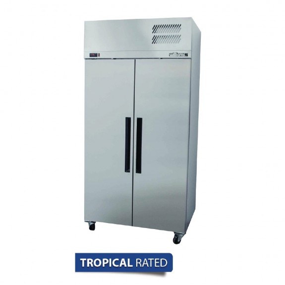 GT587 Two Door Stainless Steel Upright Storage Refrigerator