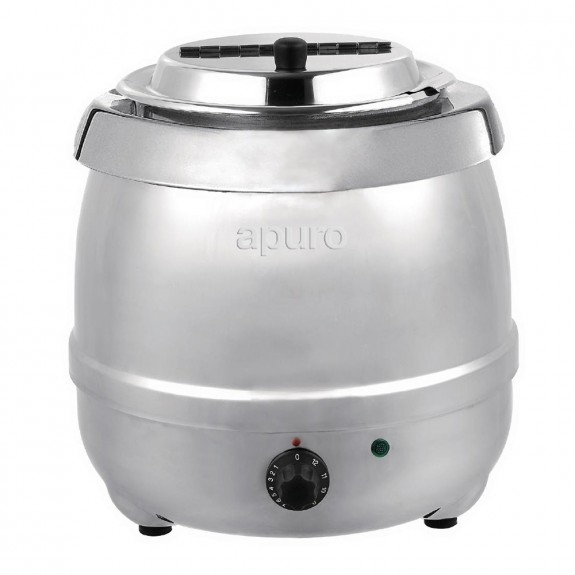 L714-A Apuro Stainless Steel Soup Kettle - 10 Litre