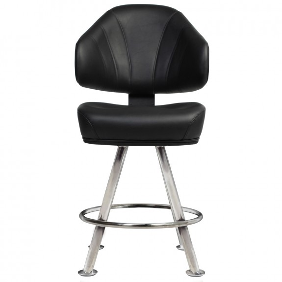 Las Vegas Gaming Stool - Silver
