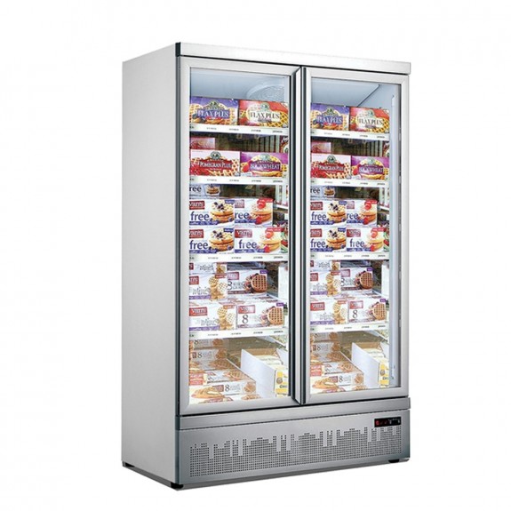 LG-1000GBMF FED Double Door Supermarket Freezer - LG-1000GBMF