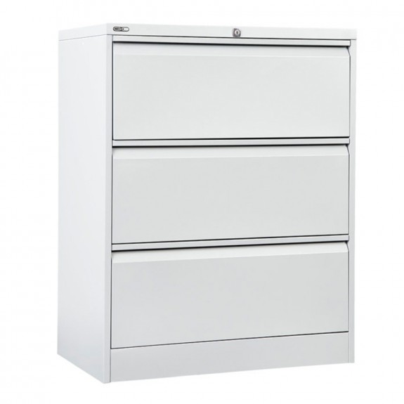 Metal 3 Drawer Lateral Filing Cabinet